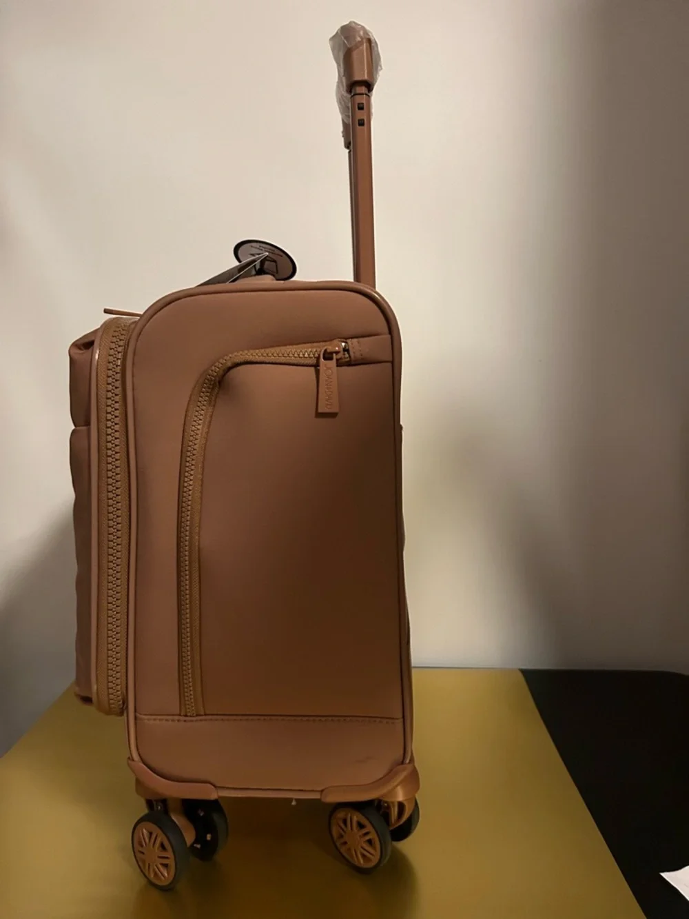 Joan & David Tan Carry-On 16” Rolling Workbook UNDERSEATER